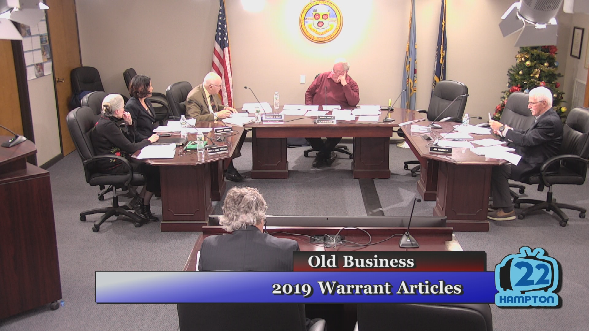 Thumbnail image for Board of Selectmen, December 17, 2018