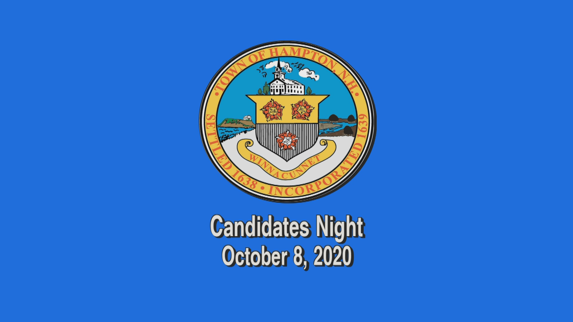 Thumbnail image for Candidates Night, October 8, 2020