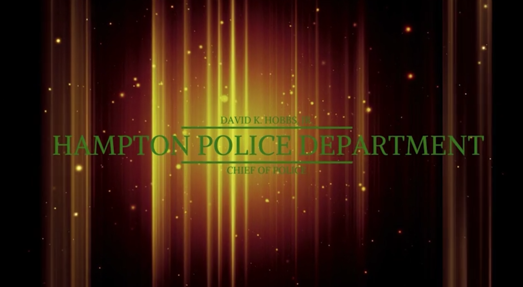 Thumbnail image for Swearing In of Chief Hobbs