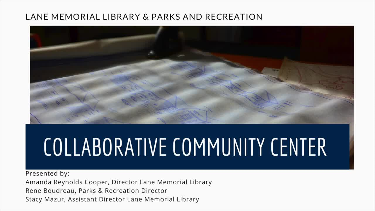 Thumbnail image for Collaborative Community Center Board of Selectmen Presentation