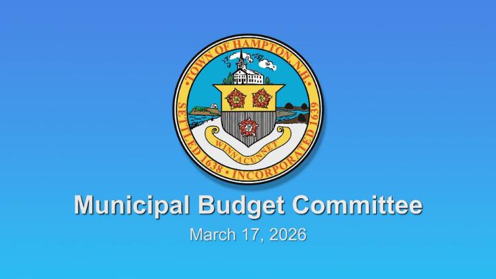 Thumbnail image for Budget Committee, March 17, 2026