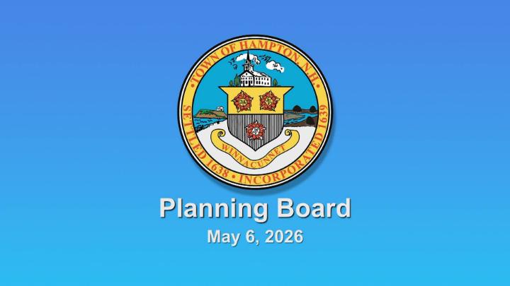Thumbnail image for Planning Board May 6, 2026