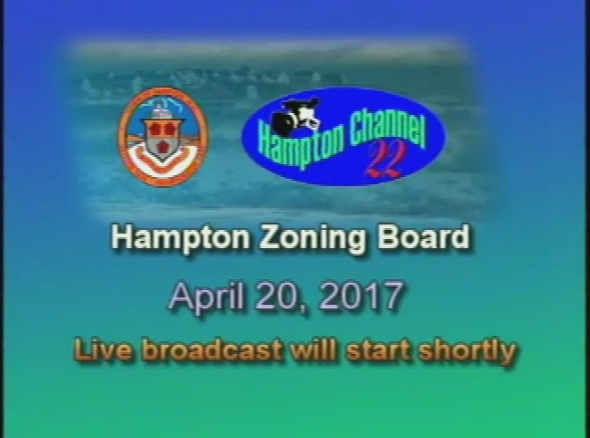 Thumbnail image for Zoning Board, April 20, 2017