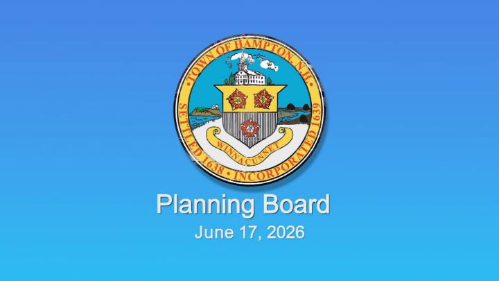 Thumbnail image for Planning Board June 17, 2026