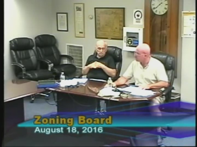 Thumbnail image for Zoning Board, August 18, 2016