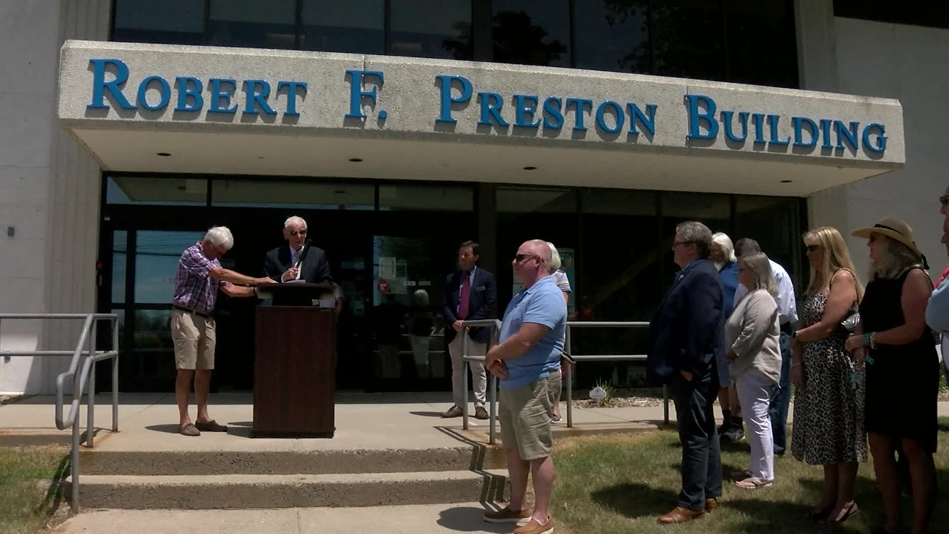 Thumbnail image for The Robert F. Preston Building Dedication Ceremony, June 30, 2022