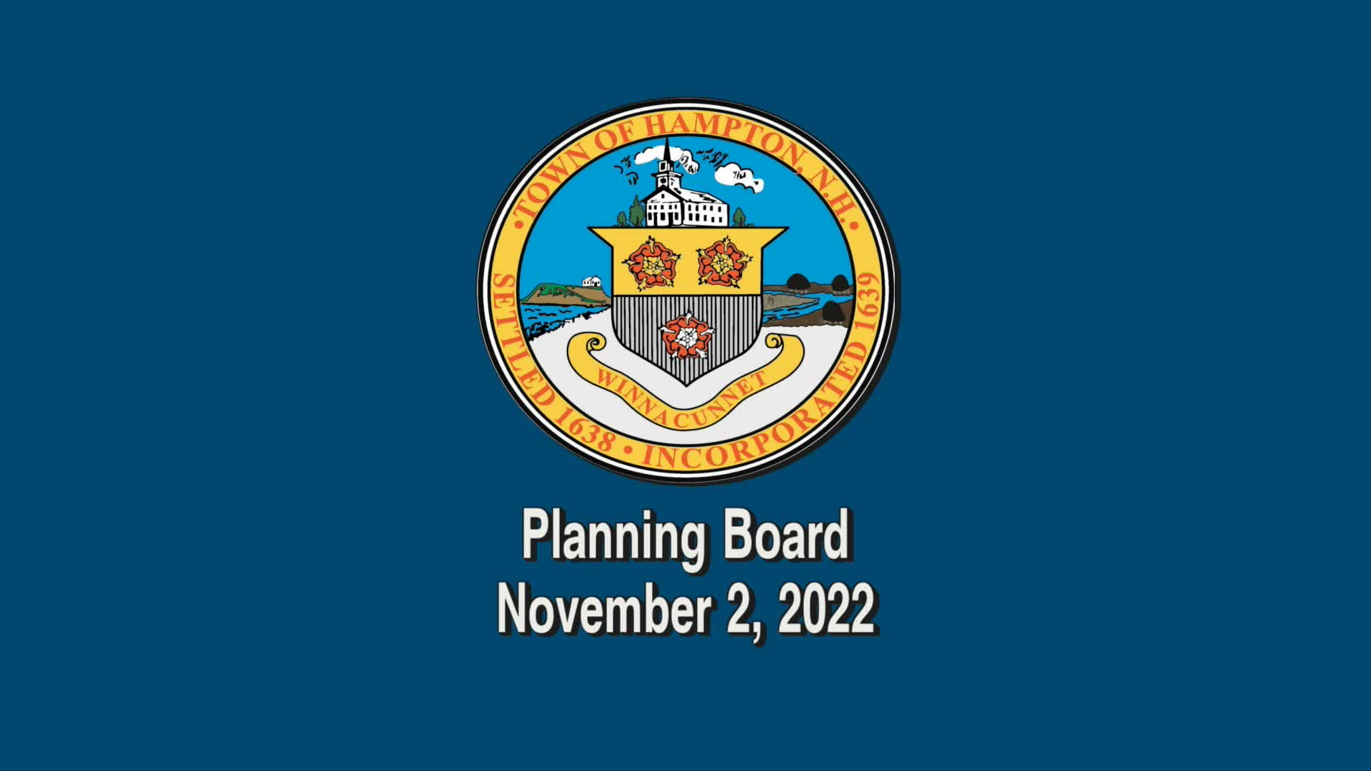 Thumbnail image for Planning Board, November 2, 2022