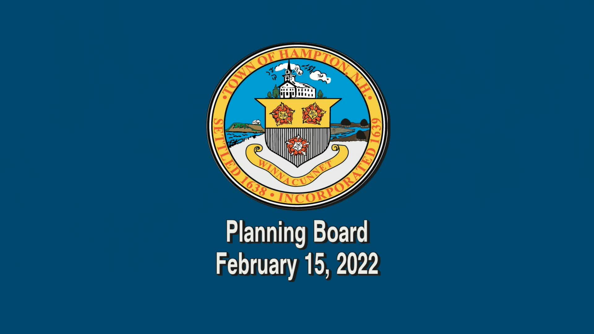 Thumbnail image for Planning Board, February 15, 2023