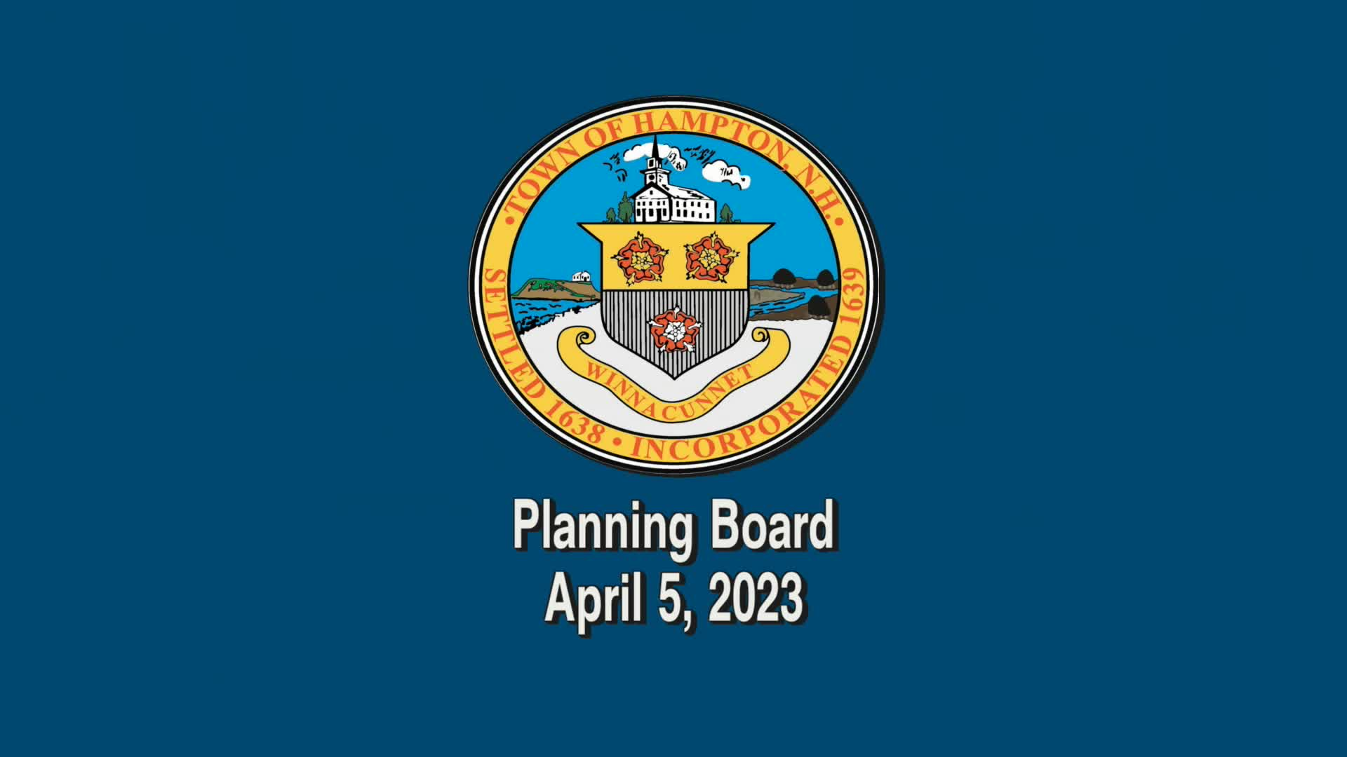 Thumbnail image for Planning Board, April 5, 2023