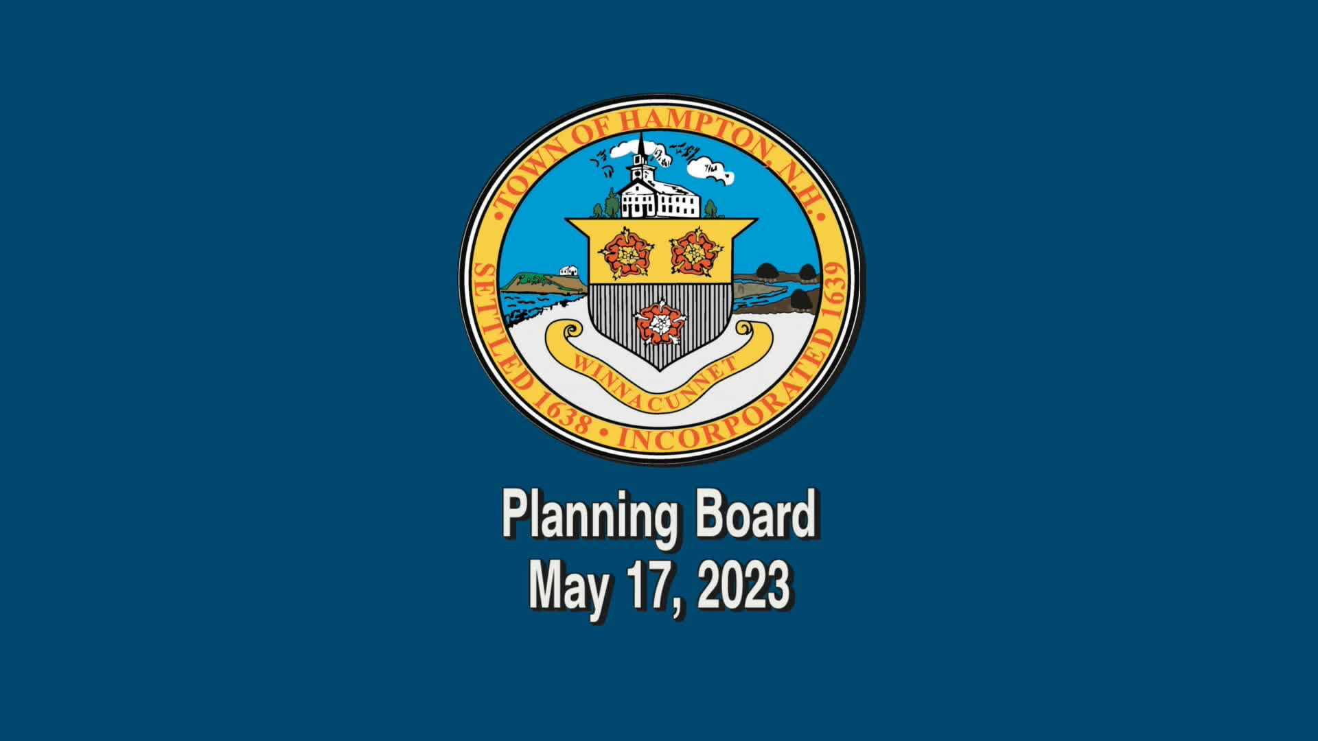 Thumbnail image for Planning Board, May 17, 2023