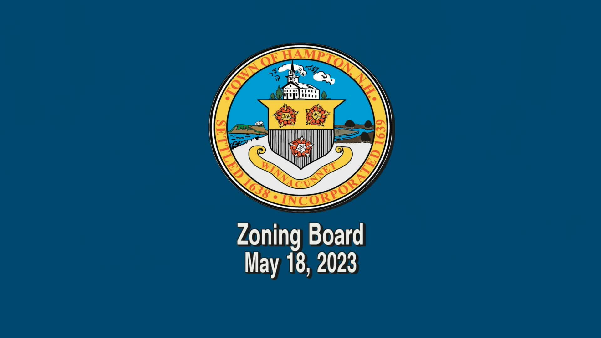 Thumbnail image for Zoning Board, May 18, 2023