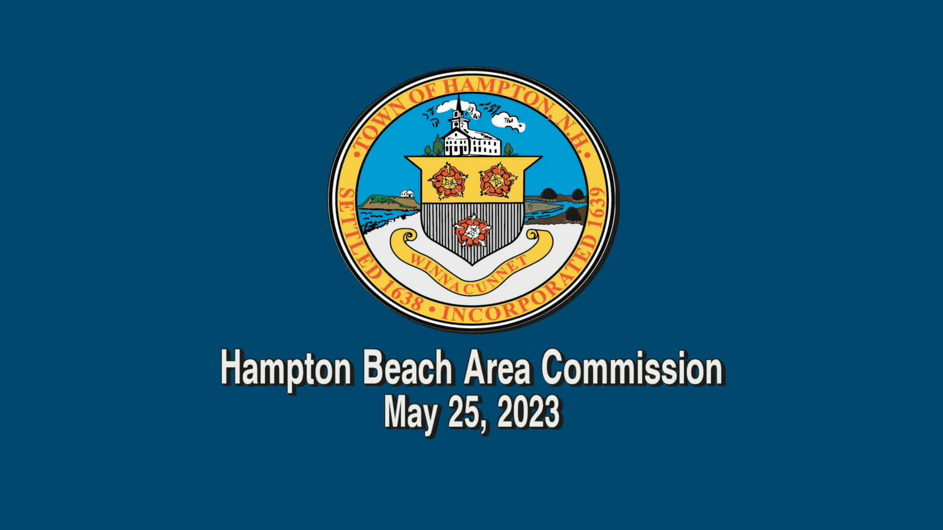 Thumbnail image for Hampton Beach Area Commission, May 25, 2023