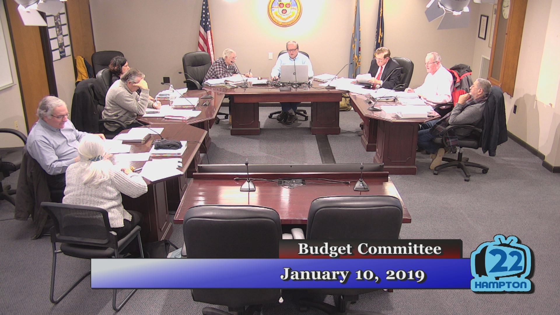 Thumbnail image for Budget Committee, January 10, 2019