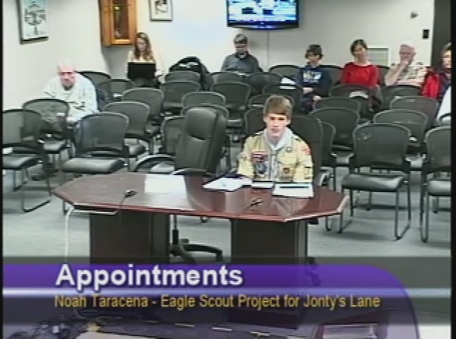 Thumbnail image for Board of Selectmen, January 29, 2018