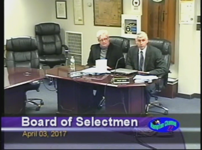 Thumbnail image for Board of Selectmen, April 3, 2017