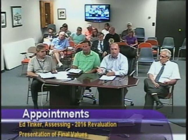 Thumbnail image for Board of Selectmen, August 8, 2016