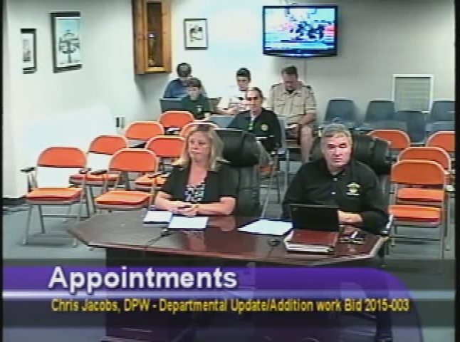 Thumbnail image for Board of Selectmen, August 24, 2015