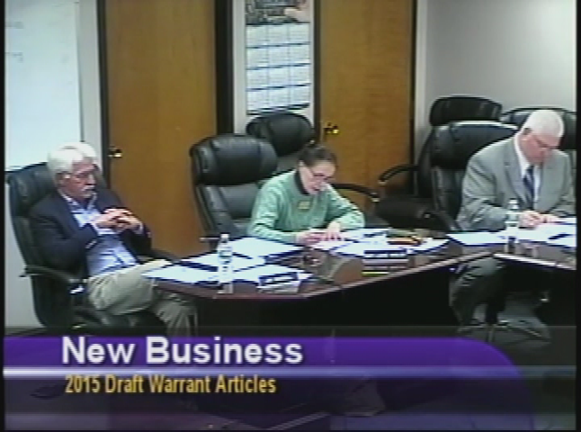 Thumbnail image for Board of Selectmen, November 24, 2014