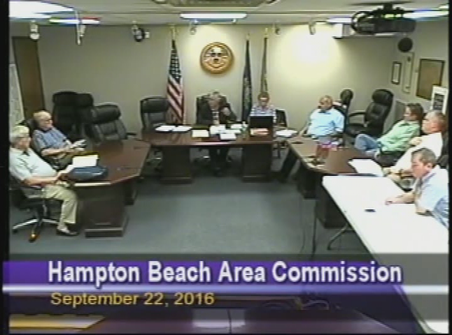 Thumbnail image for Hampton Beach Area Commission, September 22, 2016