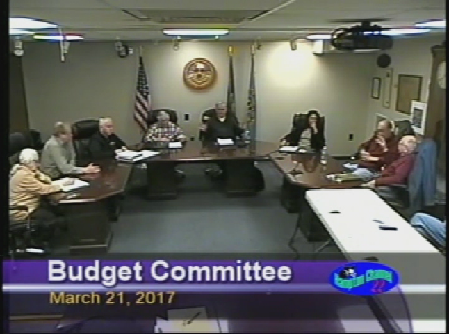 Thumbnail image for Budget Committee, March 21, 2017