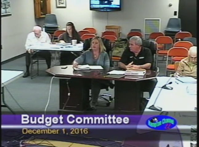 Thumbnail image for Budget Committee, December 1, 2016