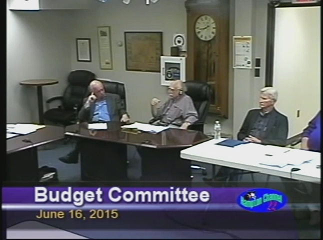 Thumbnail image for Budget Committee, June 16, 2015