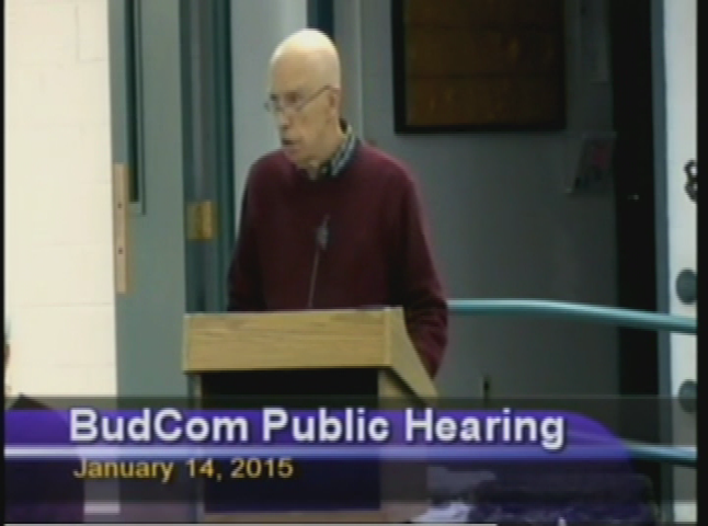 Thumbnail image for Budget Committee, January 14, 2015