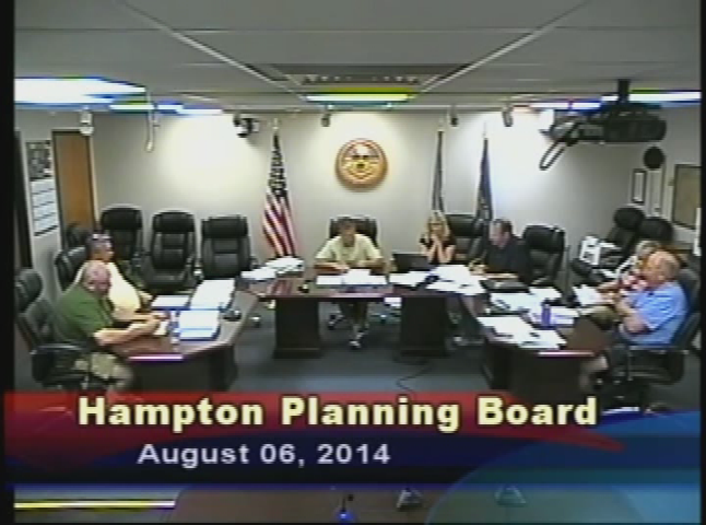 Thumbnail image for Planning Board, August 6, 2014