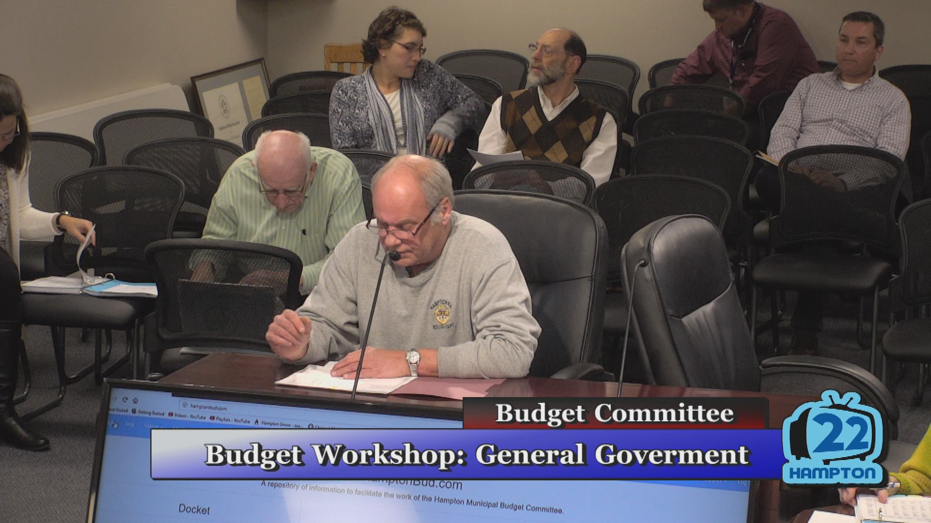 Thumbnail image for Budget Committee, November 28, 2018